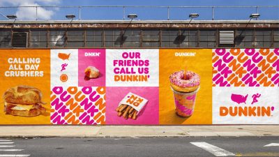 dunkn OOH marketing