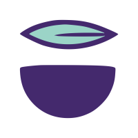The Purple Bowl's logo