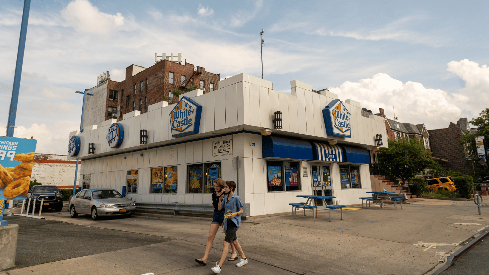 White Castle drive-thru
